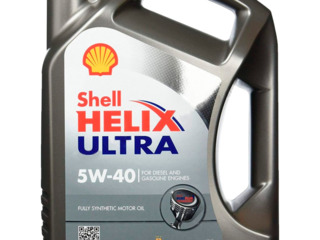 Моторное масло Shell Helix Ultra 5W-40 5л синтетическое foto 1