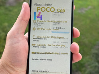 Xiaomi Poco C65 8+4/256gb Nou! foto 5