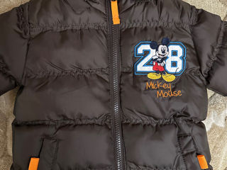 Geaca Disney noua, cu fleece, marimea 6 luni foto 2