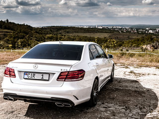 Прокат/chirie Mercedes AMG E63 alb/белый foto 10