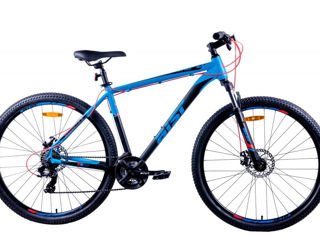 Bicicleta de munte Aist Rocky 1.0 Disk 29 Black/Blue foto 1