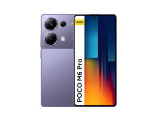 Poco M6 Pro 8/256Gb Purple - всего 3699 леев!