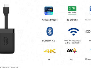 Tv Box - Тв Приставка Ugoos X4q Pro 4/32 , Homatics Dongle R 4k Android Tv 2/32gb foto 8