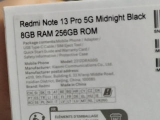 Новый, Xiaomi Note 13 Pro 5G черный! 8/256 Гб foto 3