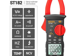 Vând clești noi de măsurare current electric: ANENG-ST182 foto 5