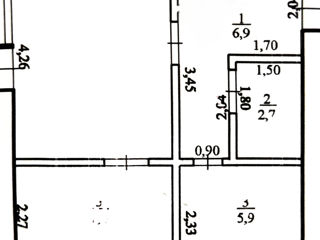 2-х комнатная квартира, 37 м², Центр, Новые Анены