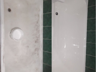 Реставрацыя металических и чюгуных ванн с жытким акрилом foto 2
