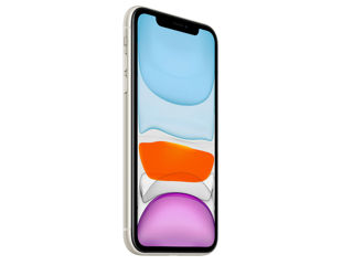 Apple iPhone 11, 128GB, White, 6.1", 828x1792 Retina IPS, Apple A13 Bionic 2,49GHz, 6 Cores ...