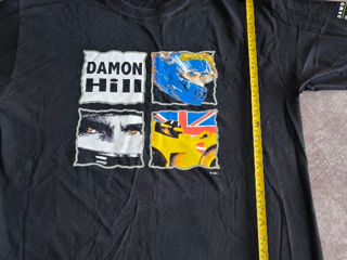 Vintage Damon Hill 1998 Grand Prix F1 Team T-Shirt Racing Formula 1 foto 7