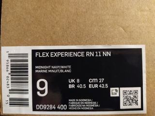 Nike (Flex Experience RN11 NN) новые кроссовки оригинал . foto 8