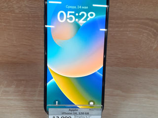 Apple iPhone 14,  6/128Gb, 12990 lei