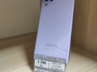 Samsung Galaxy A22 4/64gb 1790Lei