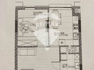 Apartament cu 2 camere, 46 m², Periferie, Orhei foto 4