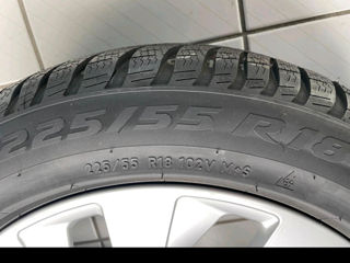 Jante Audi cu cauciucuri iarnă 225/55R18 102V foto 6