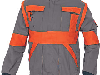 MAX jacket 260 g/m2 grey/orange / MAX jacket 260 g/m2 grey/orange