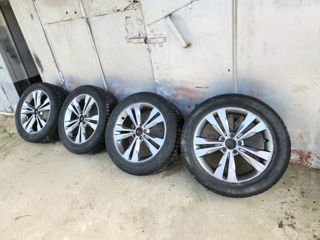 Discuri cu cauciucuri 245/50r18  5/112 r18 au stat la mercedes 400€ foto 8