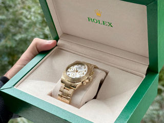 Rolex Daytona Silver Gold 585 foto 3