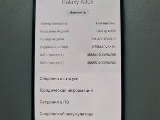 Samsung galaxy A30s (SM-A307FN/DS) 4/64 foto 1