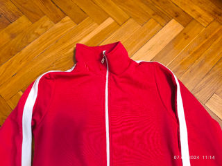 Спортивная куртка красная размер s foto 8