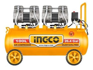 Компрессоры безмасляные 100l 2400w Ingco Acs2241001 foto 0