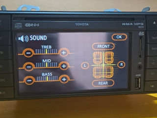 Original Toyota Avensis Auris Prius IQ Radio Casetofon Магнитола foto 6