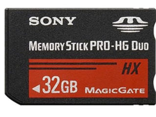 Карта памяти (Memory Card) Sony Memory Stick PRO-HG Duo 32GB