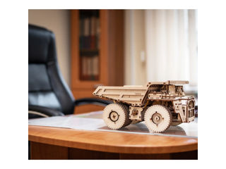 Деревянный механический 3D-пазл «Белаз 75600» foto 5