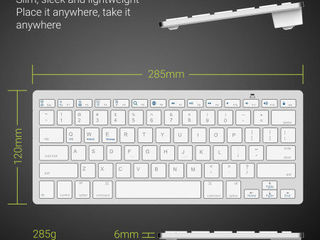 Tastaturi Apple pentru calculator sau tv / Bluetooth клавиатура в стиле Apple foto 6