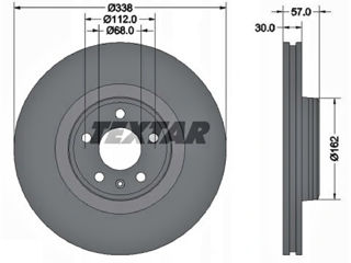 Audi A4 B9 диск тормозной передний 8W0615301AB . foto 5