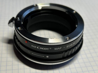 Адаптеры для объективов K&F Concept Adapter M42, Sony A, Canon R foto 5