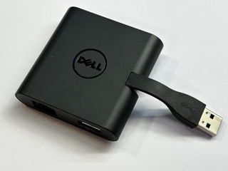 Adaptor USB 3.0 to HDMI, VGA, Ethernet - Dell DisplayLink K12FR