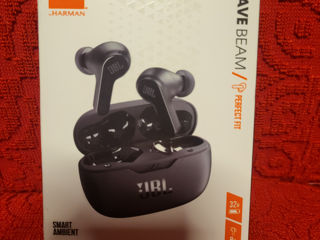 Новые JBL Wave Beam True Earbuds Black foto 2