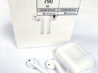 Apple AirPods 2, 790 lei