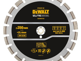 Discuri diamantate / алмазные диски  dewalt elite series foto 4