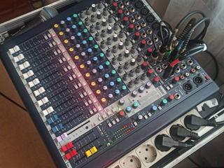 Stație mixer amplificator rever crsover