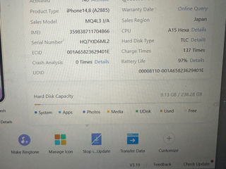 iPhone 14+ 256gb blocat iCloud.