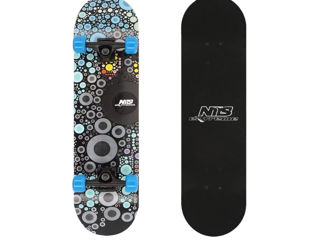 Skateboard Nils Extreme CR3108SA Spot Black/Blue