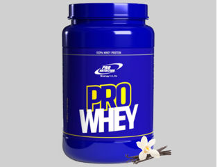 Concentrat ultrafiltrat de proteine din zer Pro Whey, 900 g, Vanilie foto 1