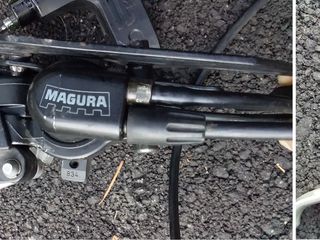 Гидротормоз Magura Disc+ V-Brak, Колеса Alexrims перед/зад, Втулки Shimano Deore, Ротор 160/180мм  1 foto 2