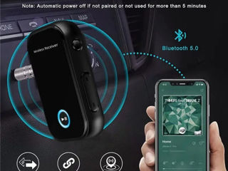 Audio bluetooth receiver, aux audio bluetooth transmiter foto 6