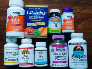 Omega 3, Calciu, Magneziu, D3, Colagen, Zinc, Multivitamine, Cranberry