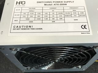 Продам хороший блок питания HPC 500W foto 1