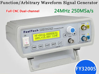 Двухканальный генератор сигналов 0.01Гц-25МГц, +Частотомер 1Гц-100МГц2 200 Lei foto 2