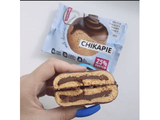 Протеиновое печенье Chikalab в шоколаде без сахара - Кокос с начинкой - 25% Protein фото 1