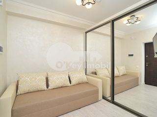 Chirie 1 cameră+living, reparație euro, mobilat, Botanica 350 € foto 3