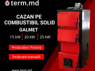 Cazan pe combustibil solid