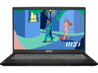 MSI Modern 15 B12M-221XRO, Intel Core i5-1235U pana la 4.4GHz, 15.6" Full HD, 16GB, SSD 512GB foto 1