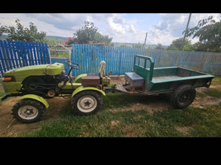 Tractor 18 cai putere zubr complect freză plug