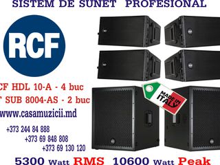 Sistem de sunet profesional - RCF Line Array / Профессиональная звуковая система - RCF Line Array foto 2