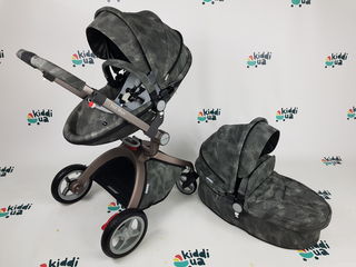 Новая детская коляска hot mom 2в1 новинка 2020 графит  аналог mima xari foto 1